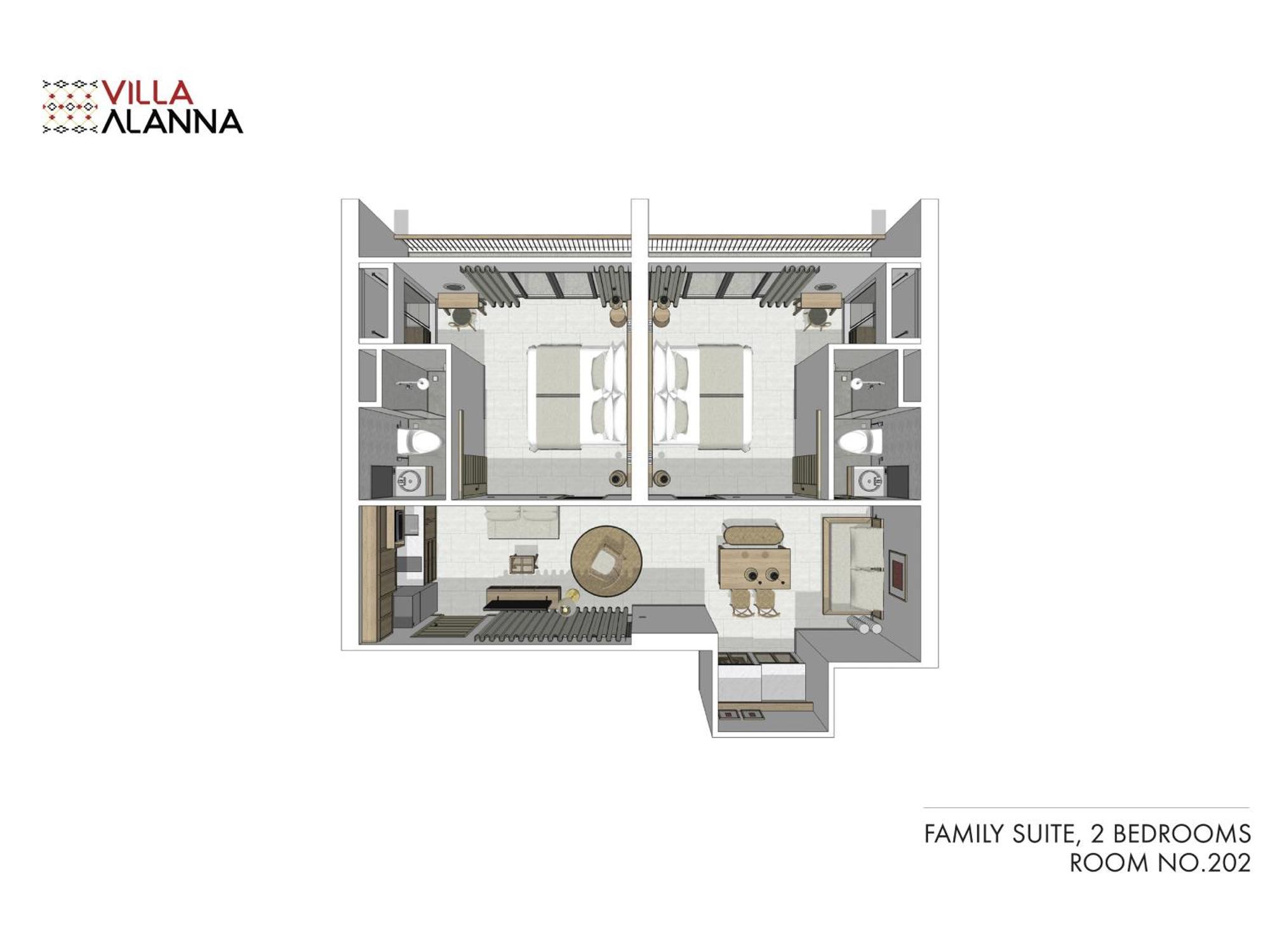 Villa Alanna Чиангмай Номер фото