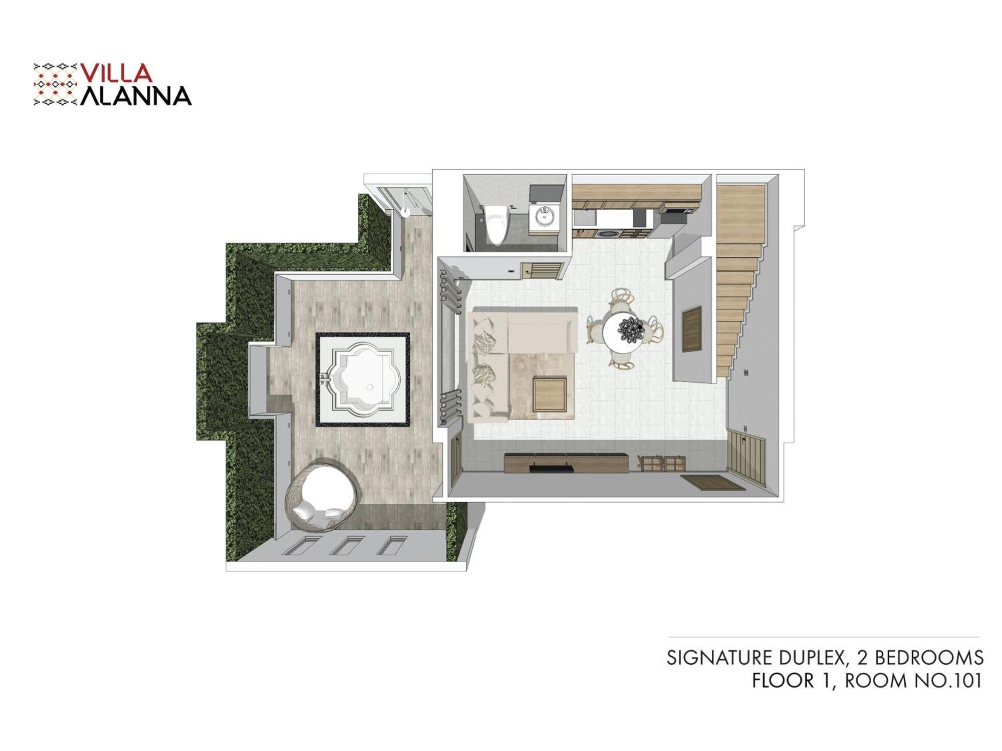 Villa Alanna Чиангмай Номер фото