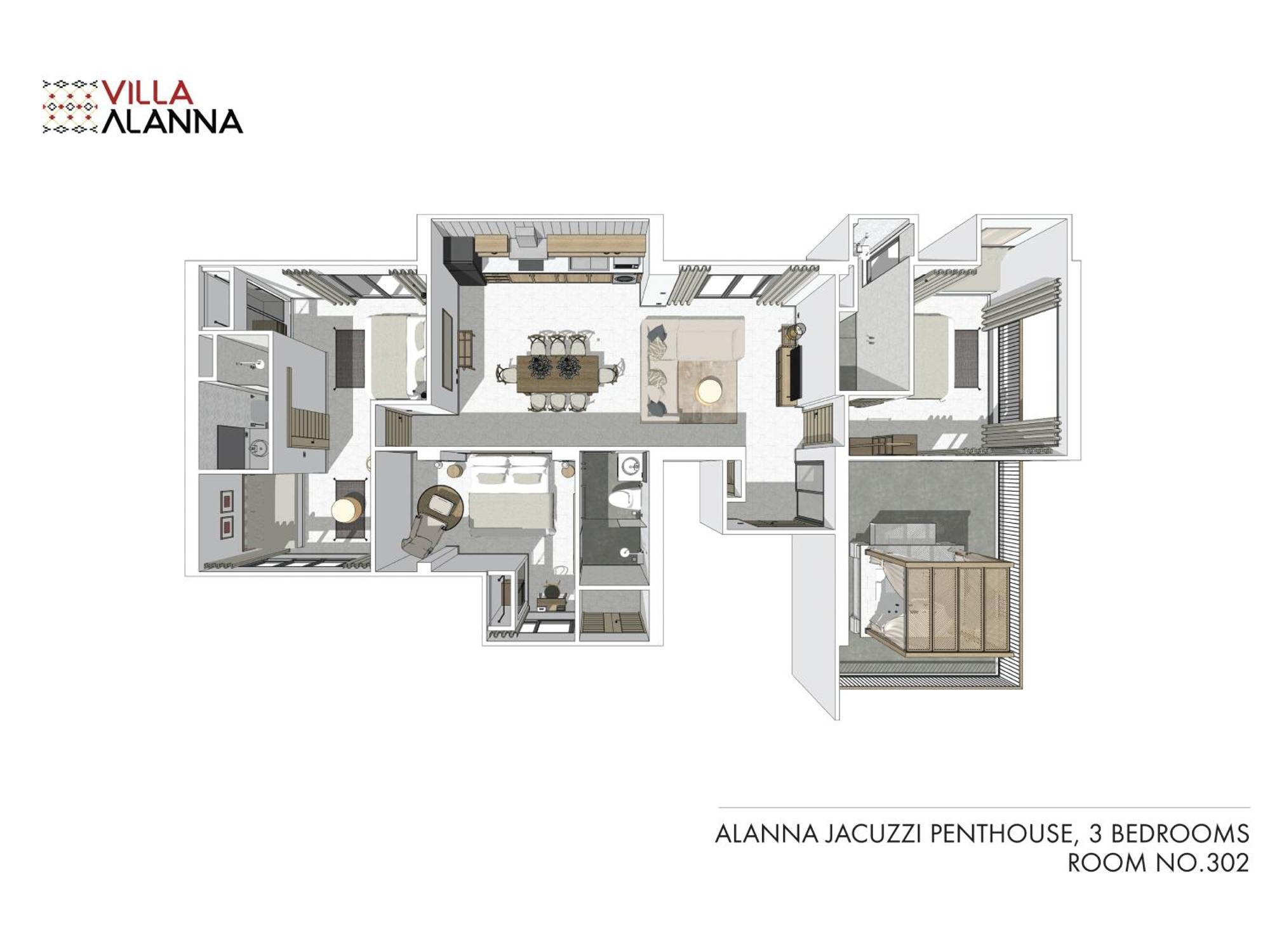 Villa Alanna Чиангмай Номер фото